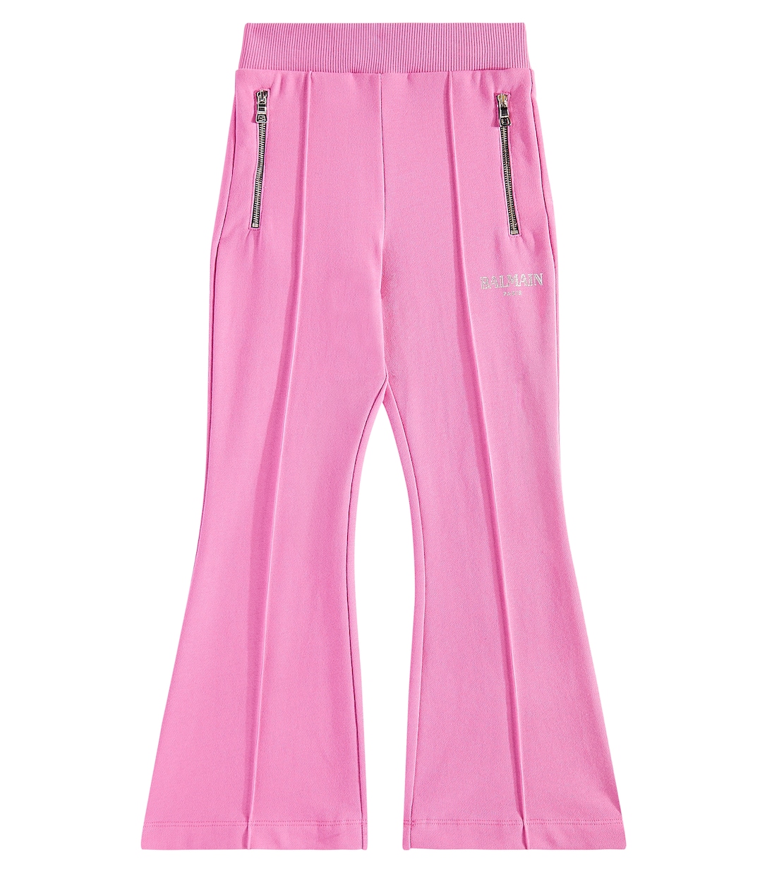 Cotton wide-leg pants | Balmain Kids