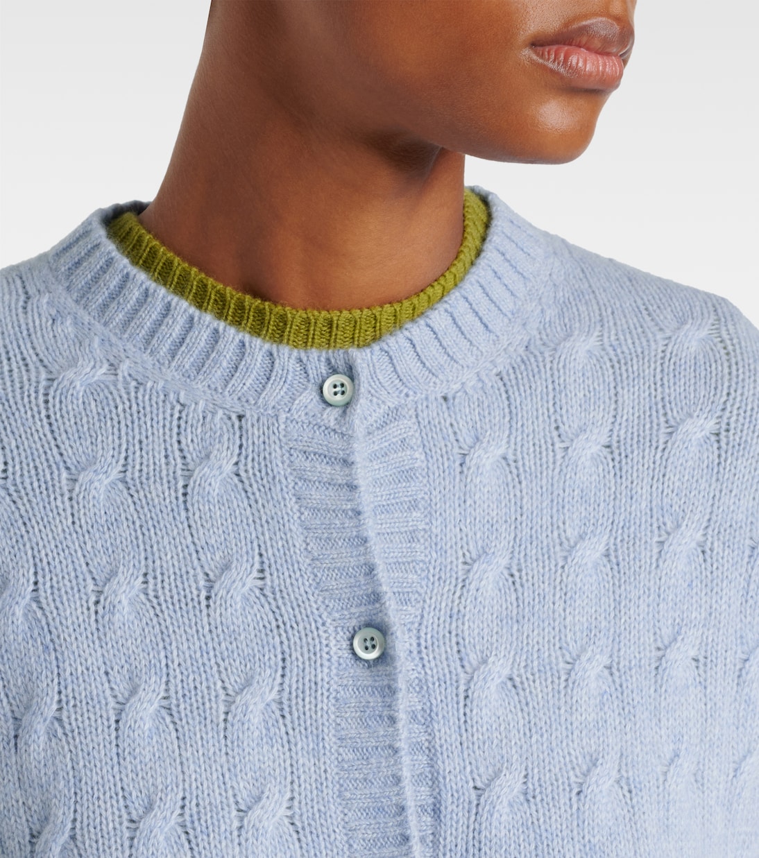 Cardigan aus Re-Cashmere | Prada