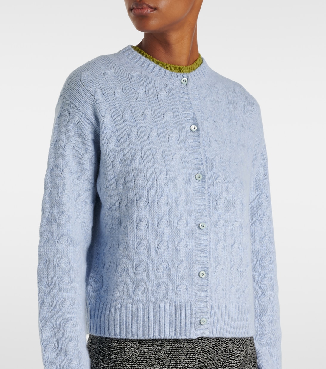 Cardigan aus Re-Cashmere | Prada