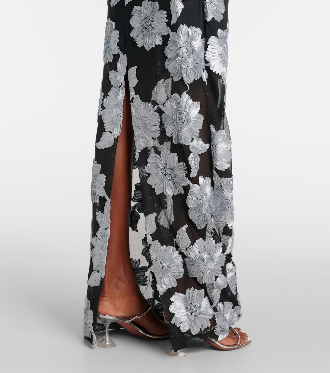 Robe longue à fleurs | Rotate