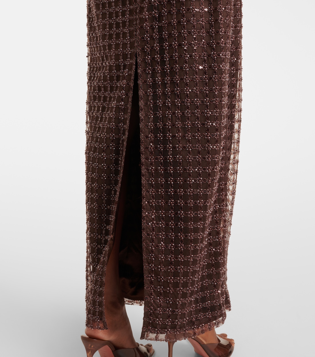 Verziertes Maxikleid | Rotate