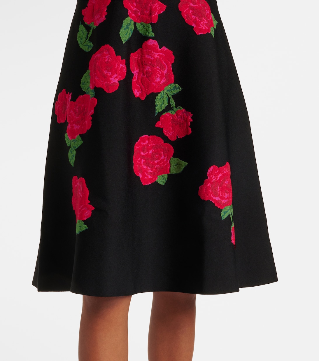 Midikleid aus Jacquard | Carolina Herrera