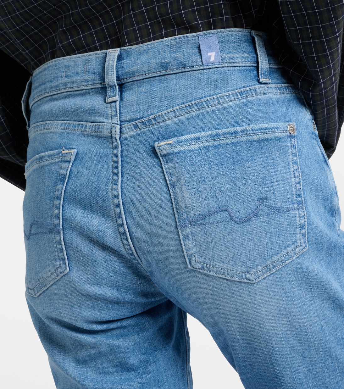 Mid-Rise Skinny Jeans | 7 For All Mankind