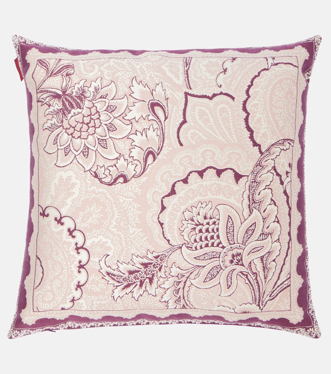 Bloom Pegaso cotton-blend cushion | Etro
