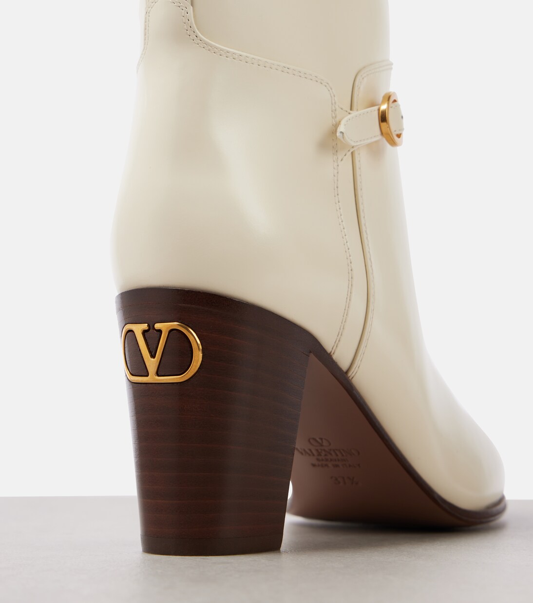 Stiefel Pattie 75 aus Leder | Valentino Garavani