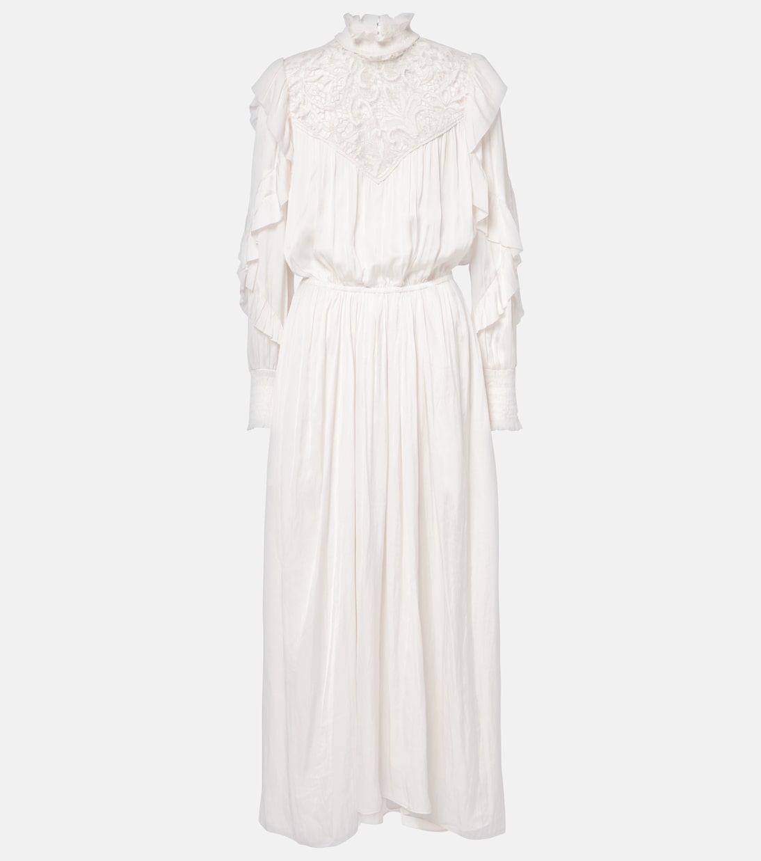 Sharlene lace-trimmed maxi dress | Isabel Marant