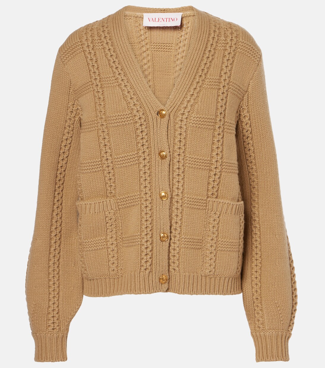 Virgin wool cardigan | Valentino