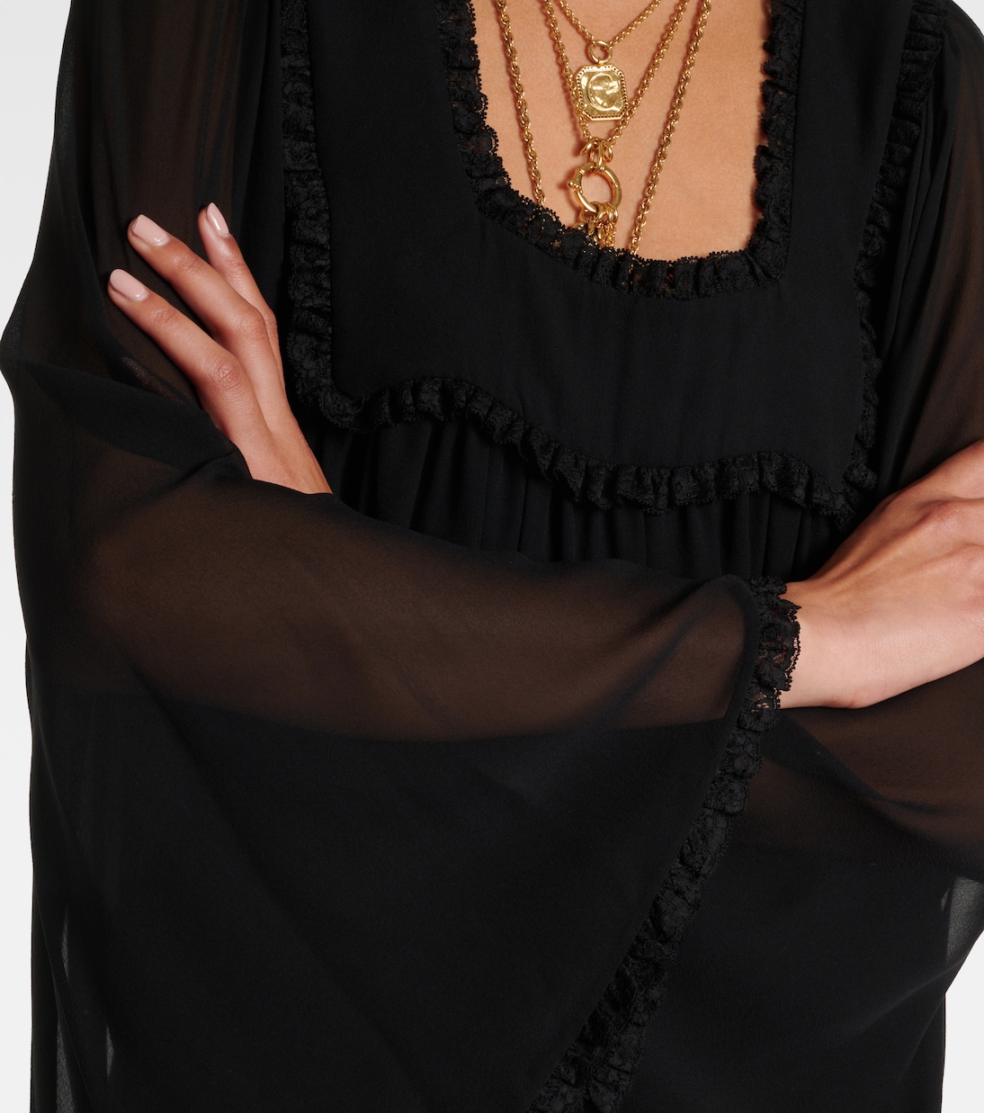 Robe en soie | Chloé