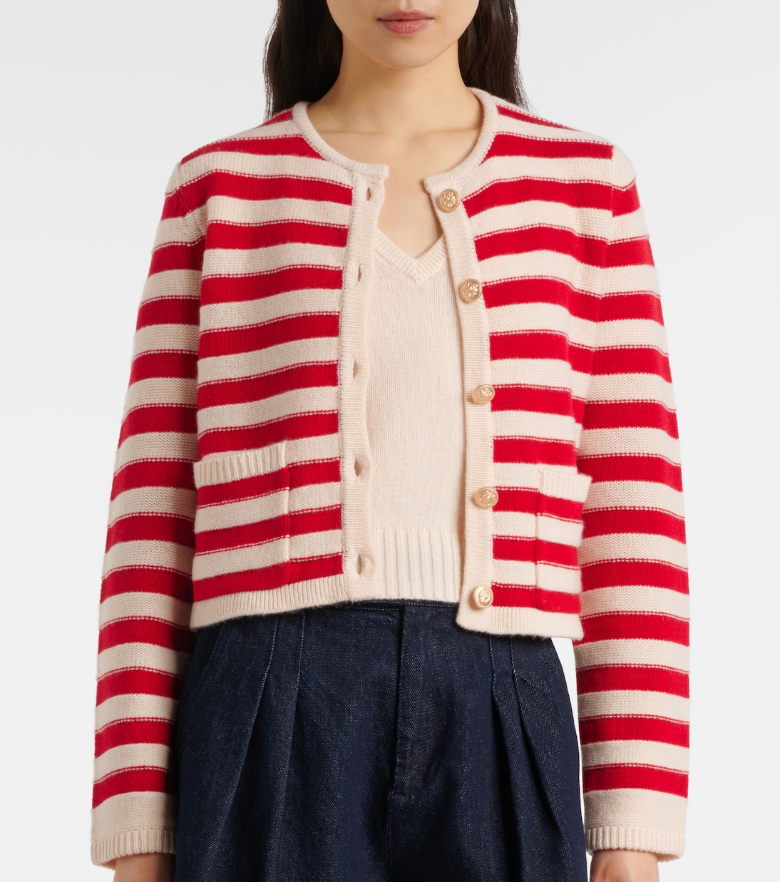 Cardigan aus Wolle und Kaschmir | Jardin des Orangers