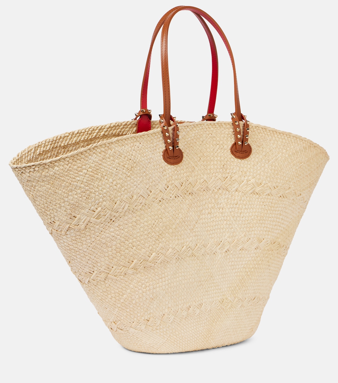 Tote Bag Cabata Large aus Raffiabast | Christian Louboutin