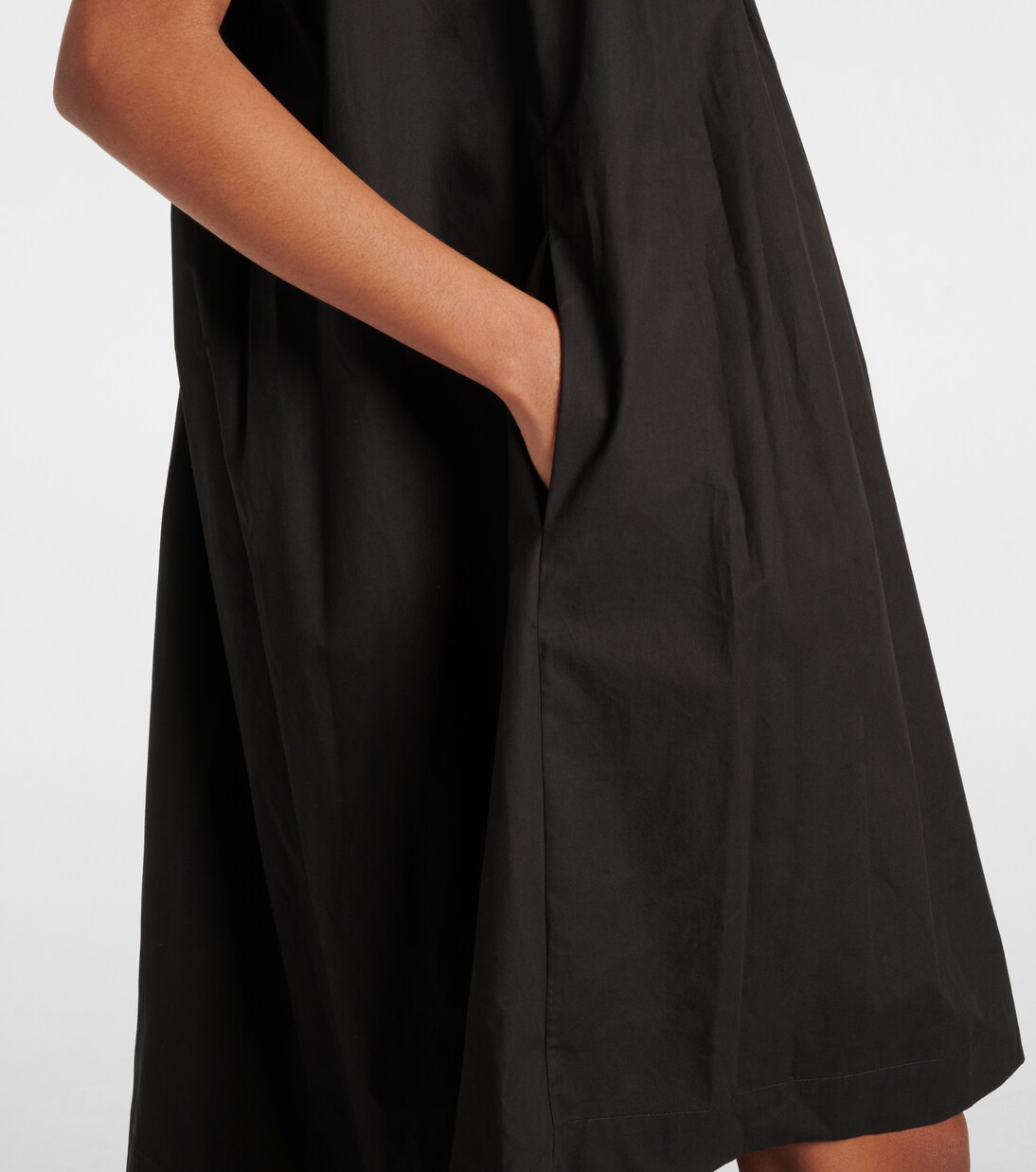 Abito crto Chalice in cotone con cut-out | Rick Owens