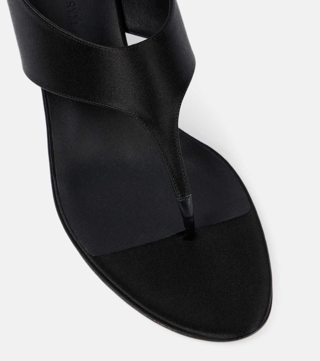 45 satin and leather thong sandals | Magda Butrym