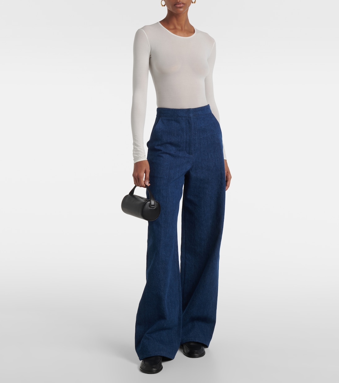 Longsleeve Ames aus einem Seidengemisch | Fforme