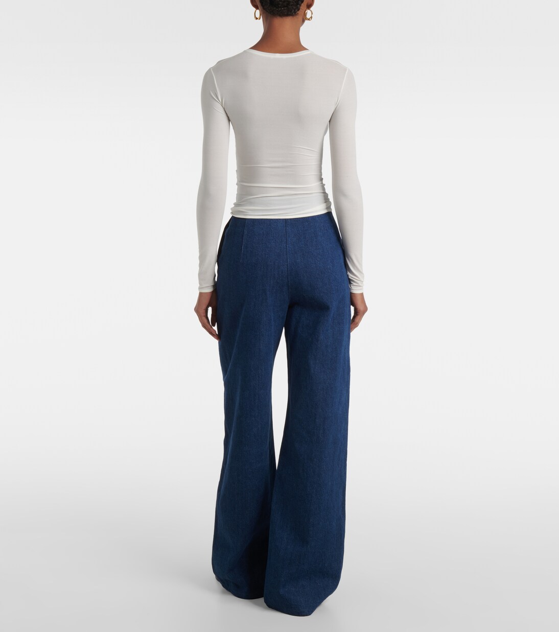 Longsleeve Ames aus einem Seidengemisch | Fforme