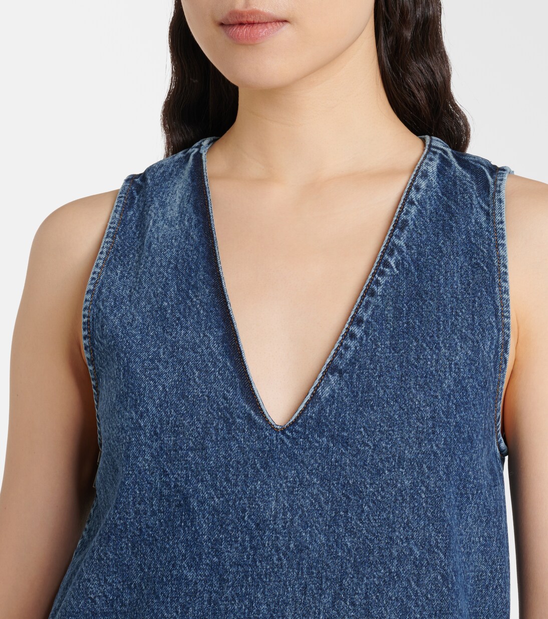 Wickelkleid aus Denim | JW Anderson