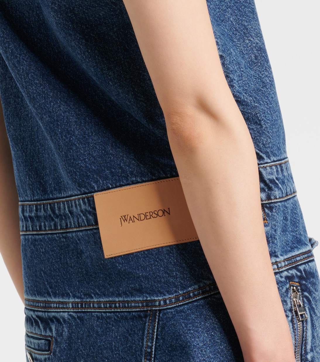 Wickelkleid aus Denim | JW Anderson