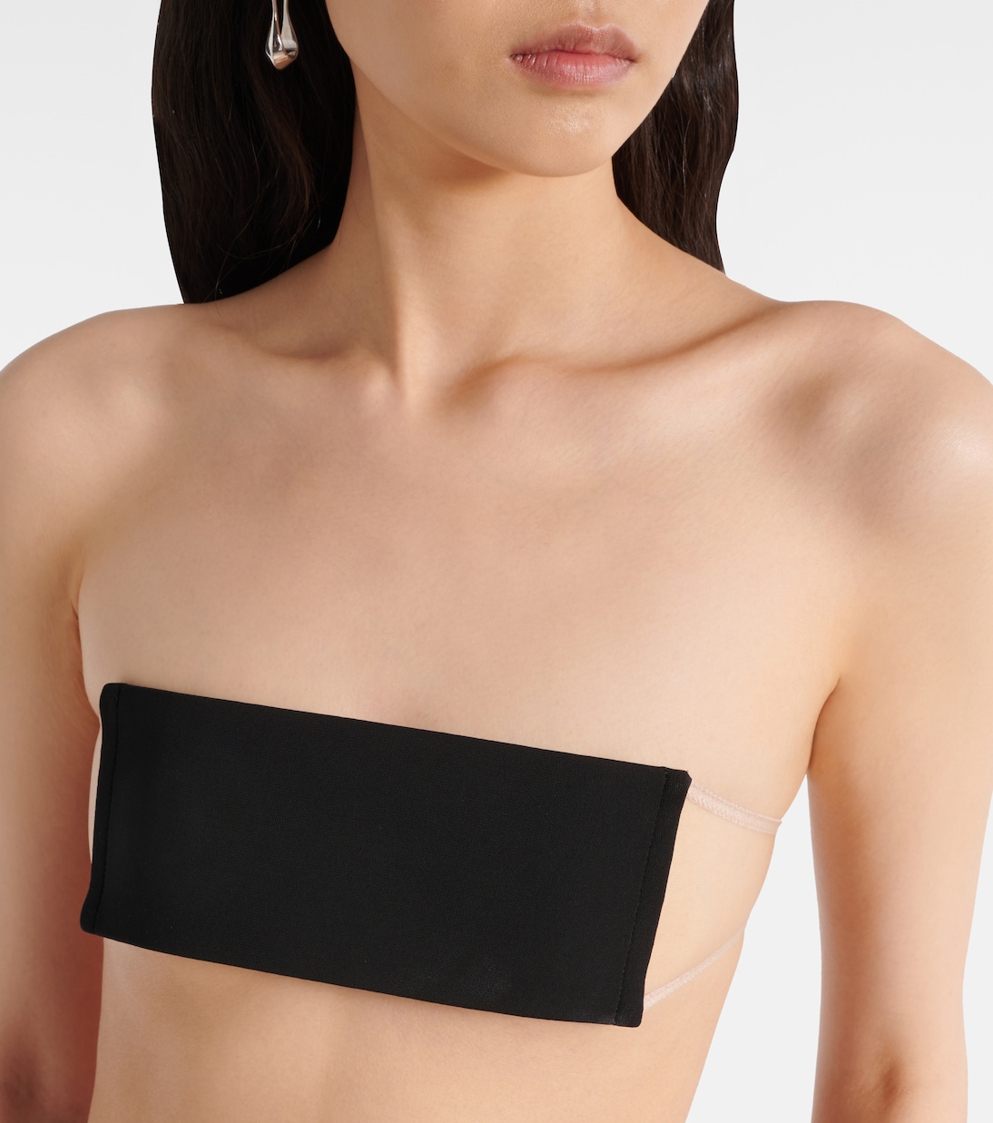 Illusion trompe-l'œil bandeau top | Courrèges