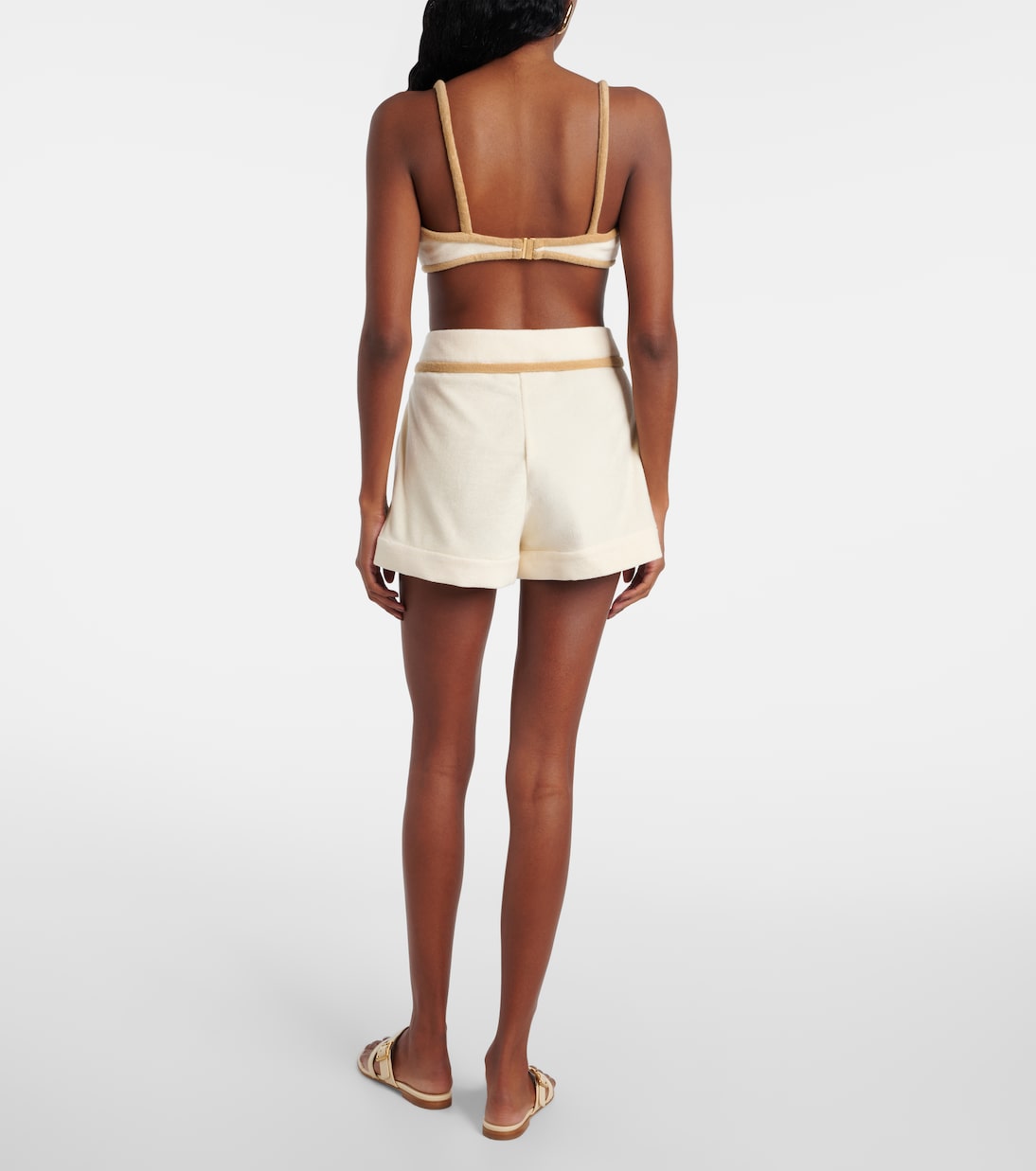 Bralette aus Frottee | Adriana Degreas