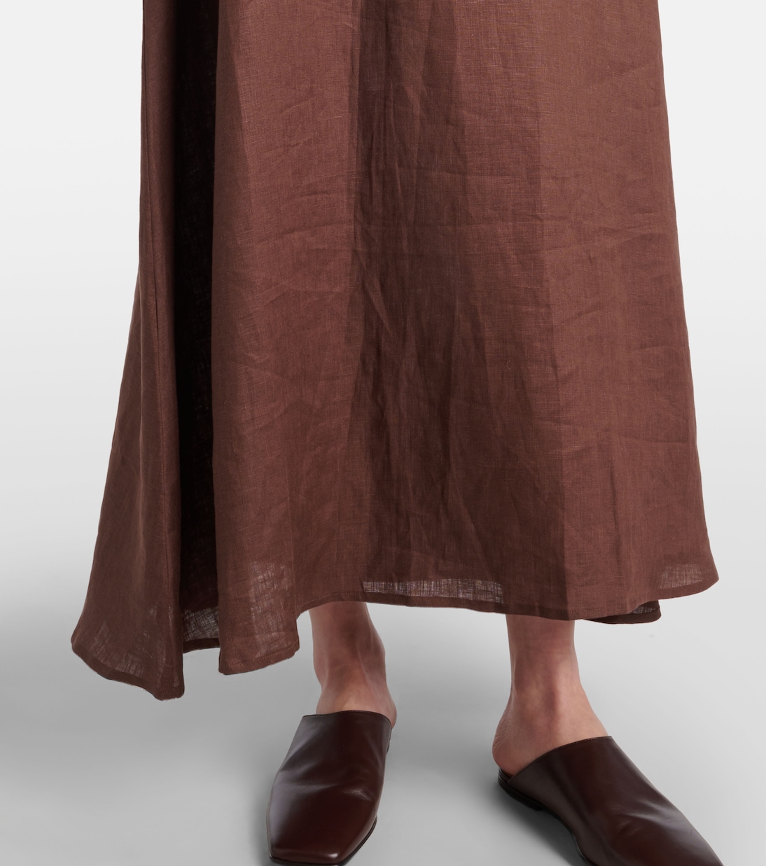 Robe longue Tallin en lin | Asceno