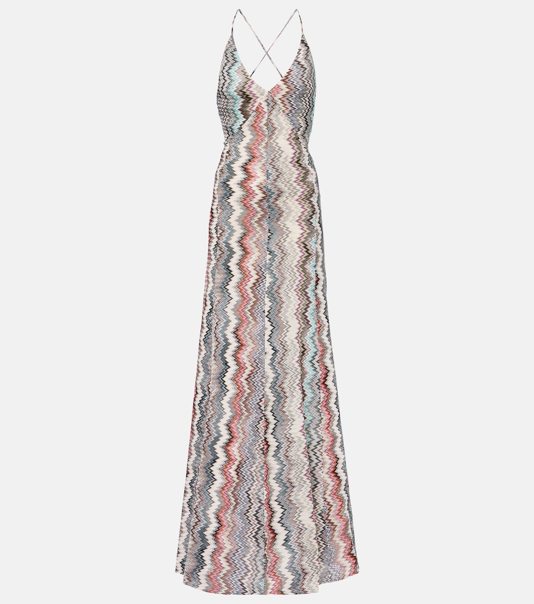 Abito lungo a zig-zag | Missoni