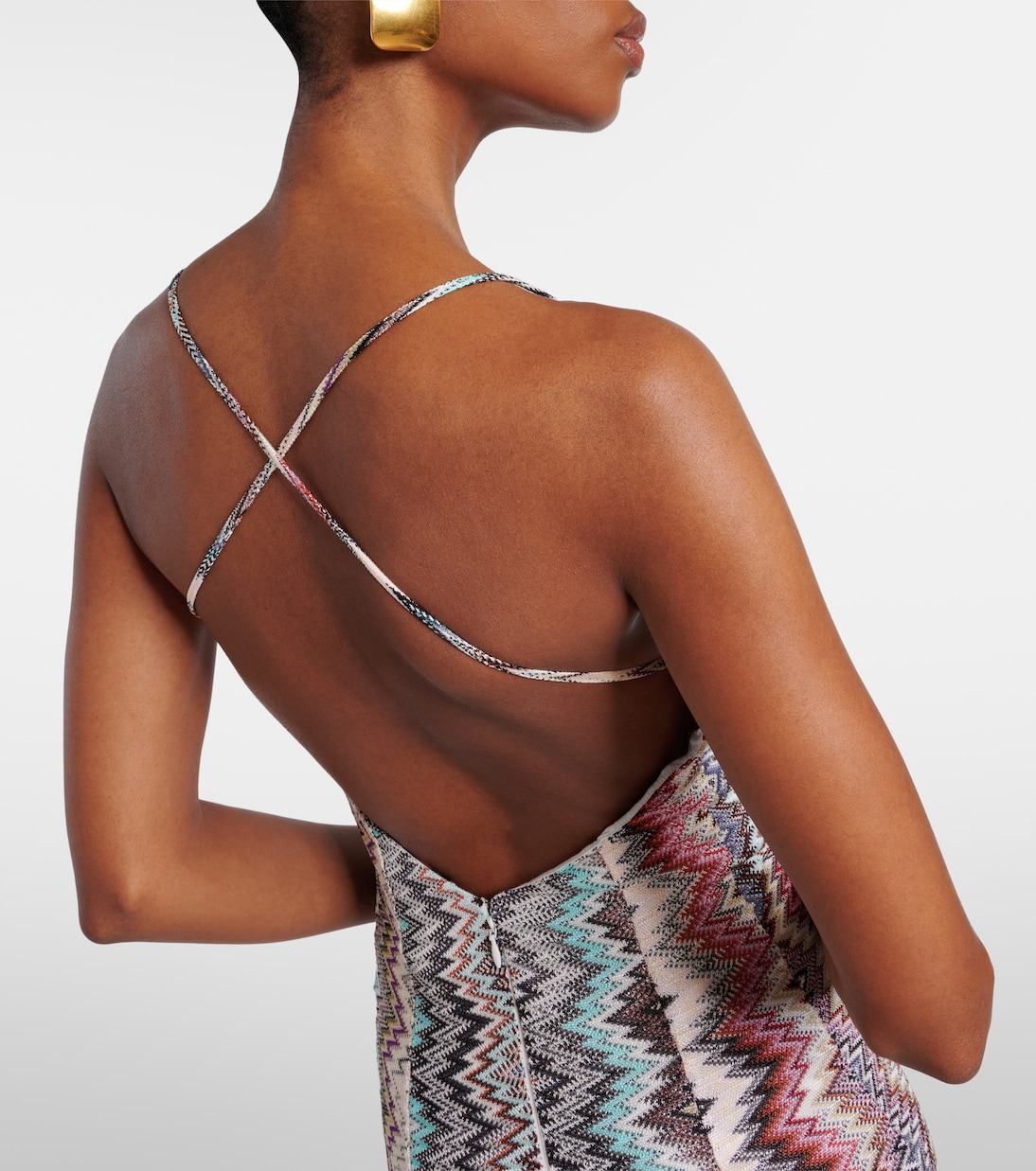 Abito lungo a zig-zag | Missoni