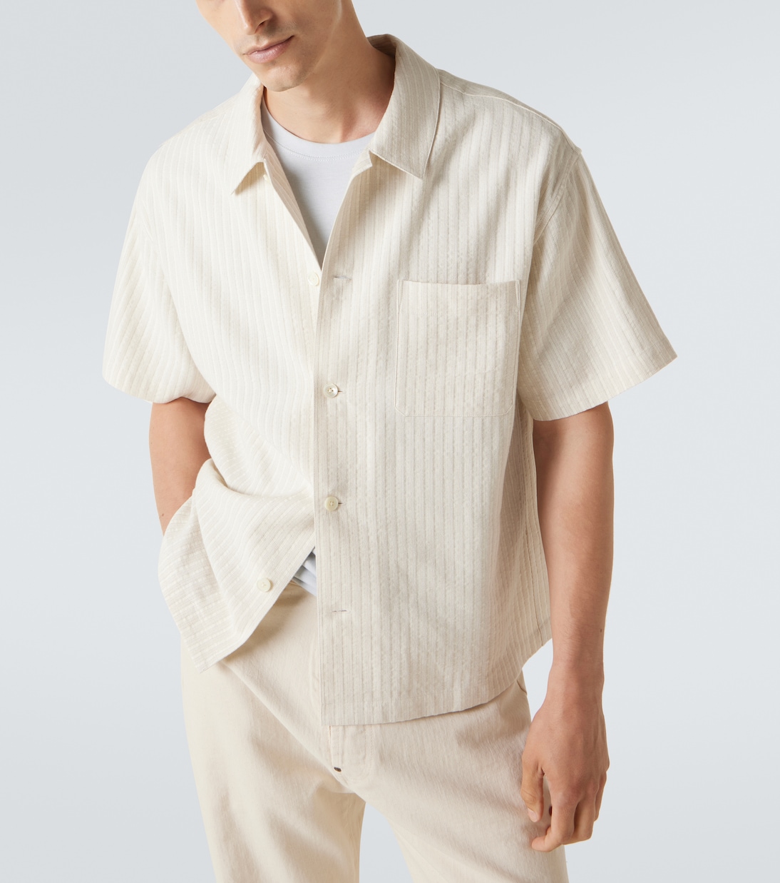 Striped bowling shirt | Frame
