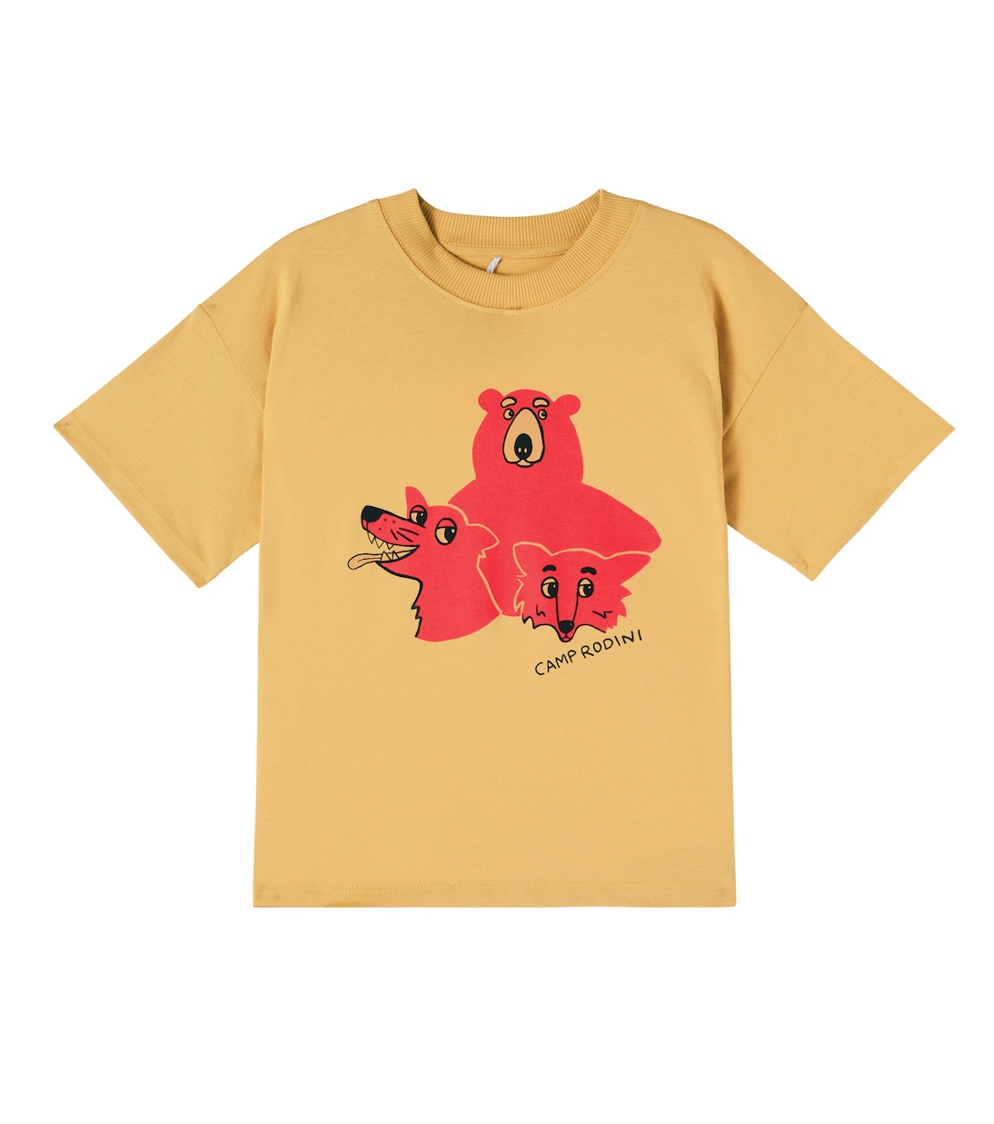 Printed cotton jersey T-shirt | Mini Rodini