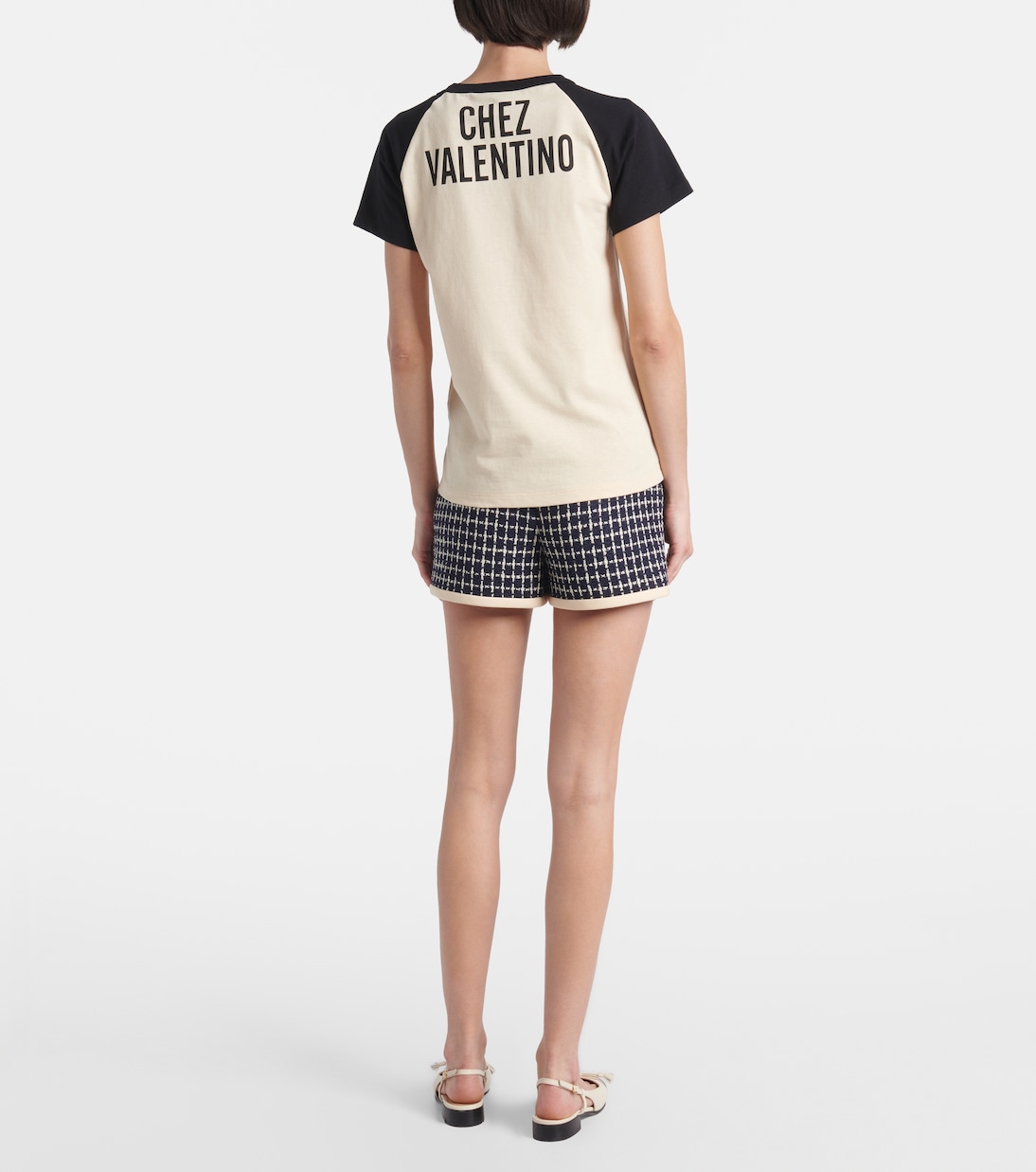 Printed cotton jersey T-shirt | Valentino