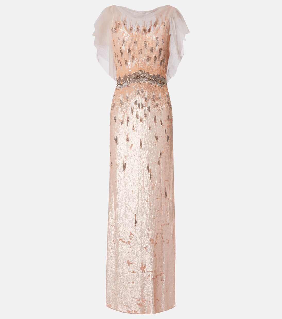Robe longue Bonnie à ornements | Jenny Packham
