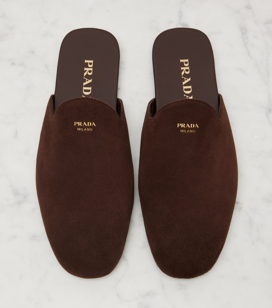 Suede mules | Prada