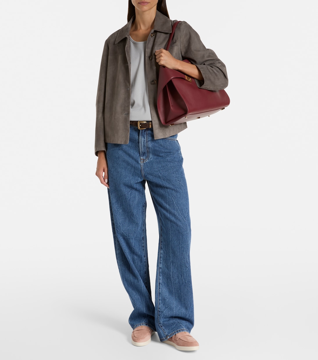 Loafers aus Veloursleder | Tory Burch