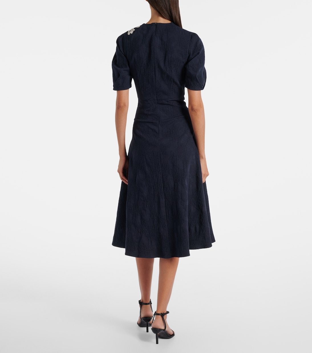 Midikleid aus Jacquard | Erdem
