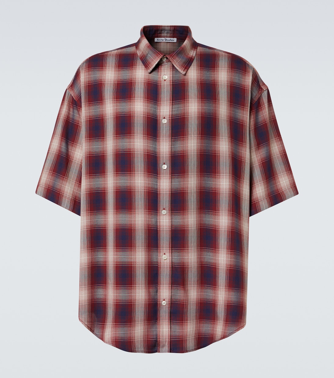 Checked oversized shirt | Acne Studios