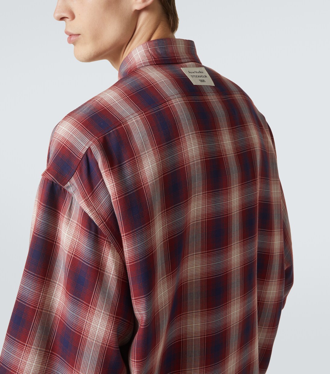 Checked oversized shirt | Acne Studios