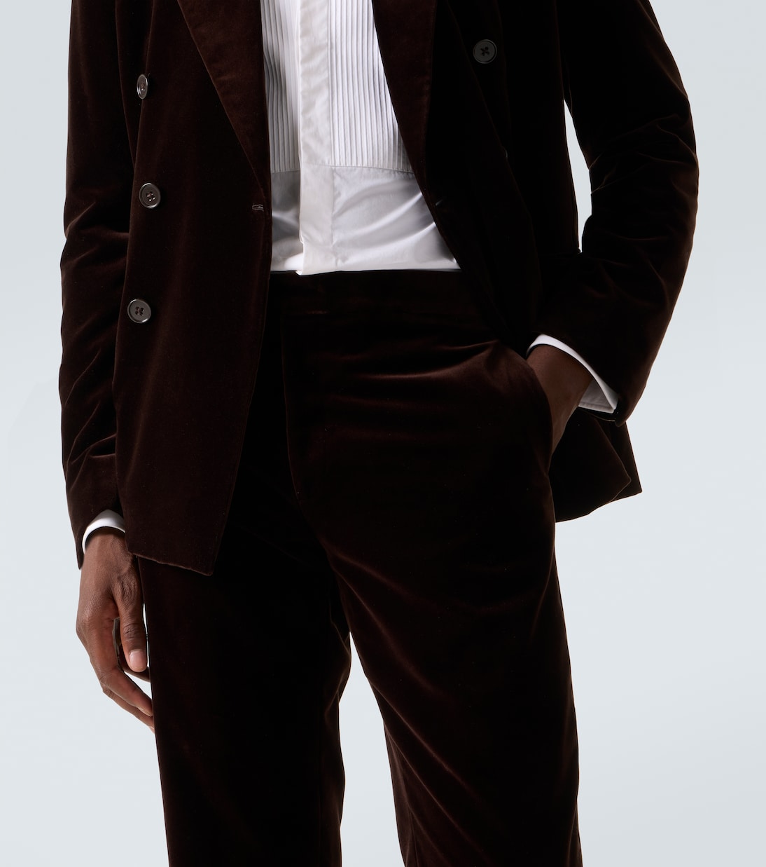 Anzughose Gregory aus Baumwollsamt | Ralph Lauren Purple Label