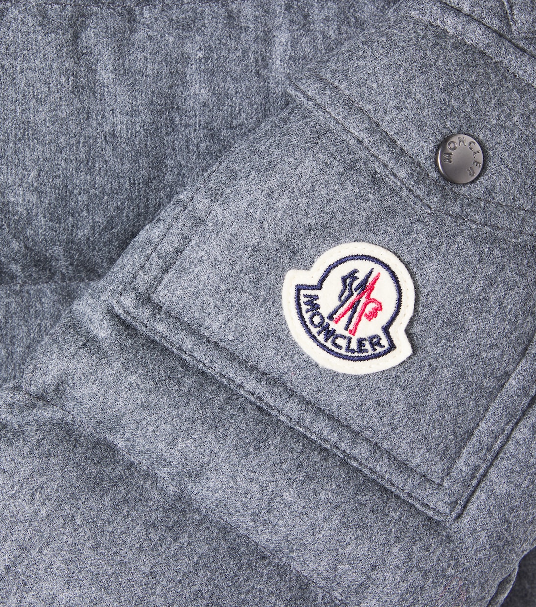 Virgin wool down jacket | Moncler Enfant