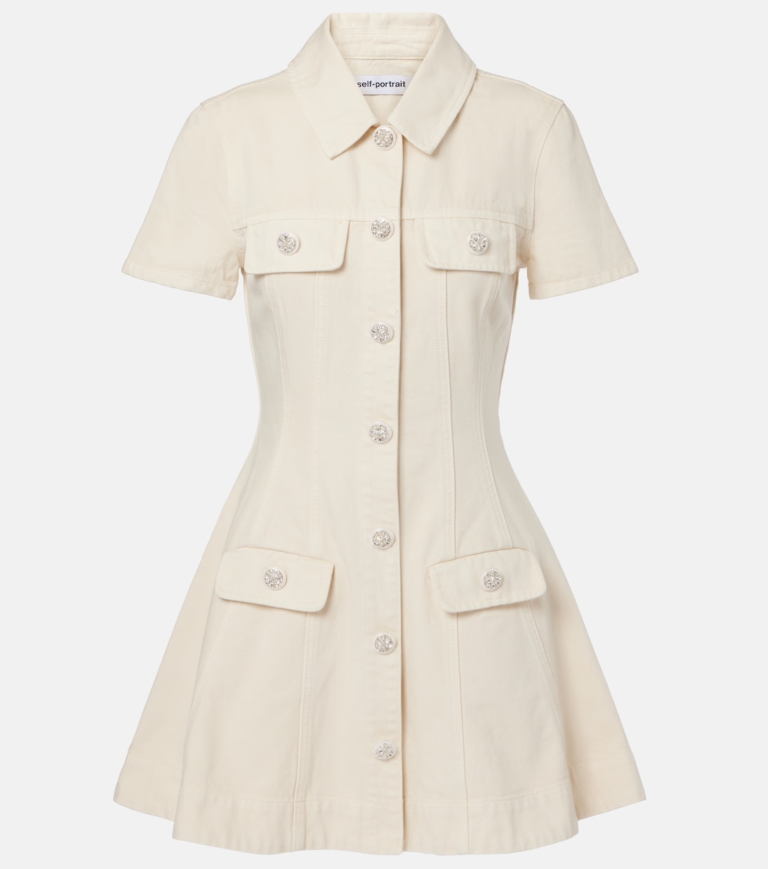 Robe en jean | Self-Portrait