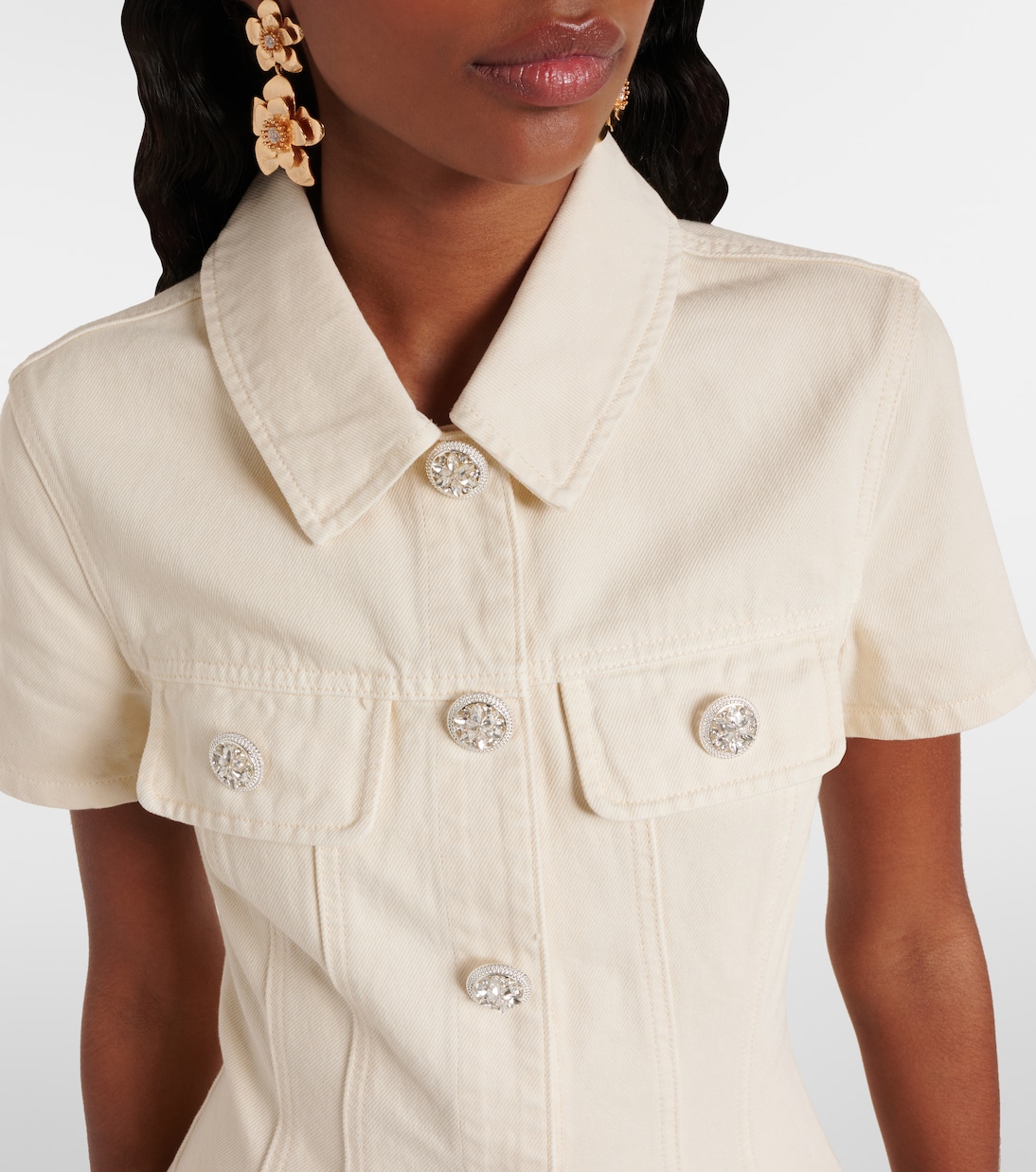 Robe en jean | Self-Portrait