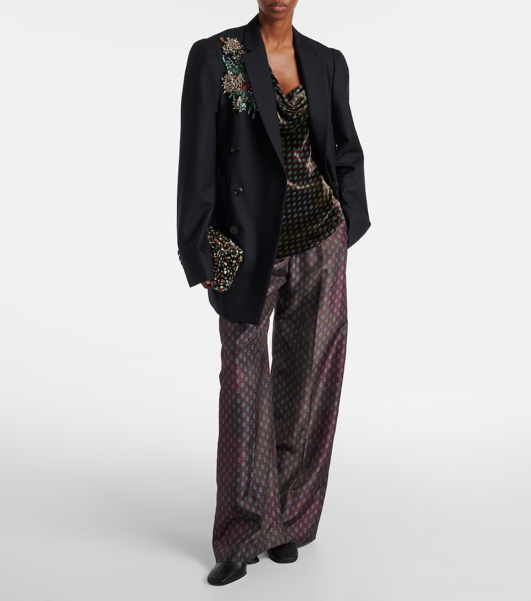 Bottines 75 en cuir | Dries Van Noten