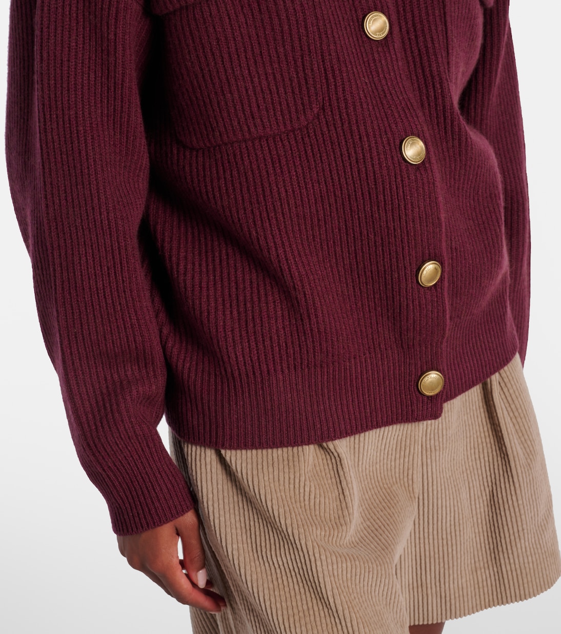 Cardigan en laine, cachemire et soie | Brunello Cucinelli