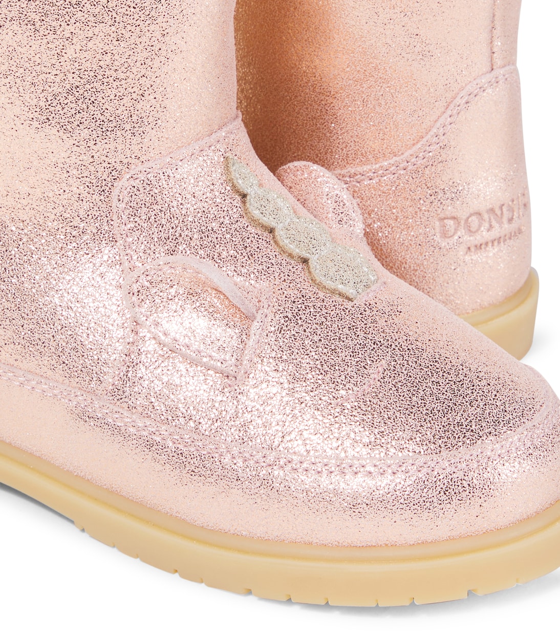Xelly metallic leather boots | Donsje