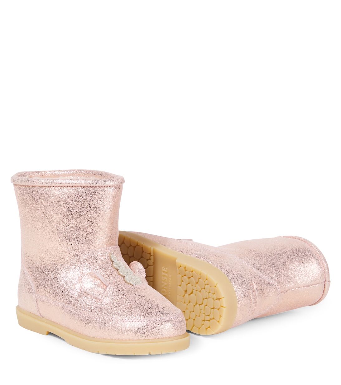 Xelly metallic leather boots | Donsje