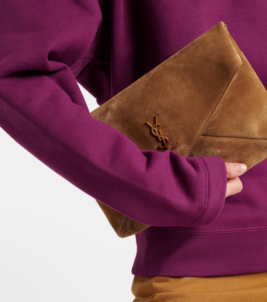 Cotton fleece sweatshirt | Saint Laurent