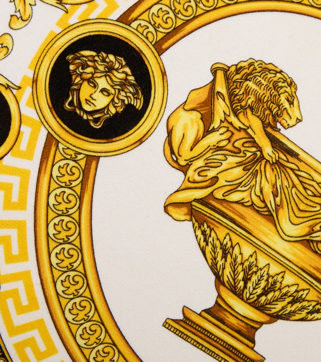 La Coupe Des Dieux cotton cushion | Versace Home