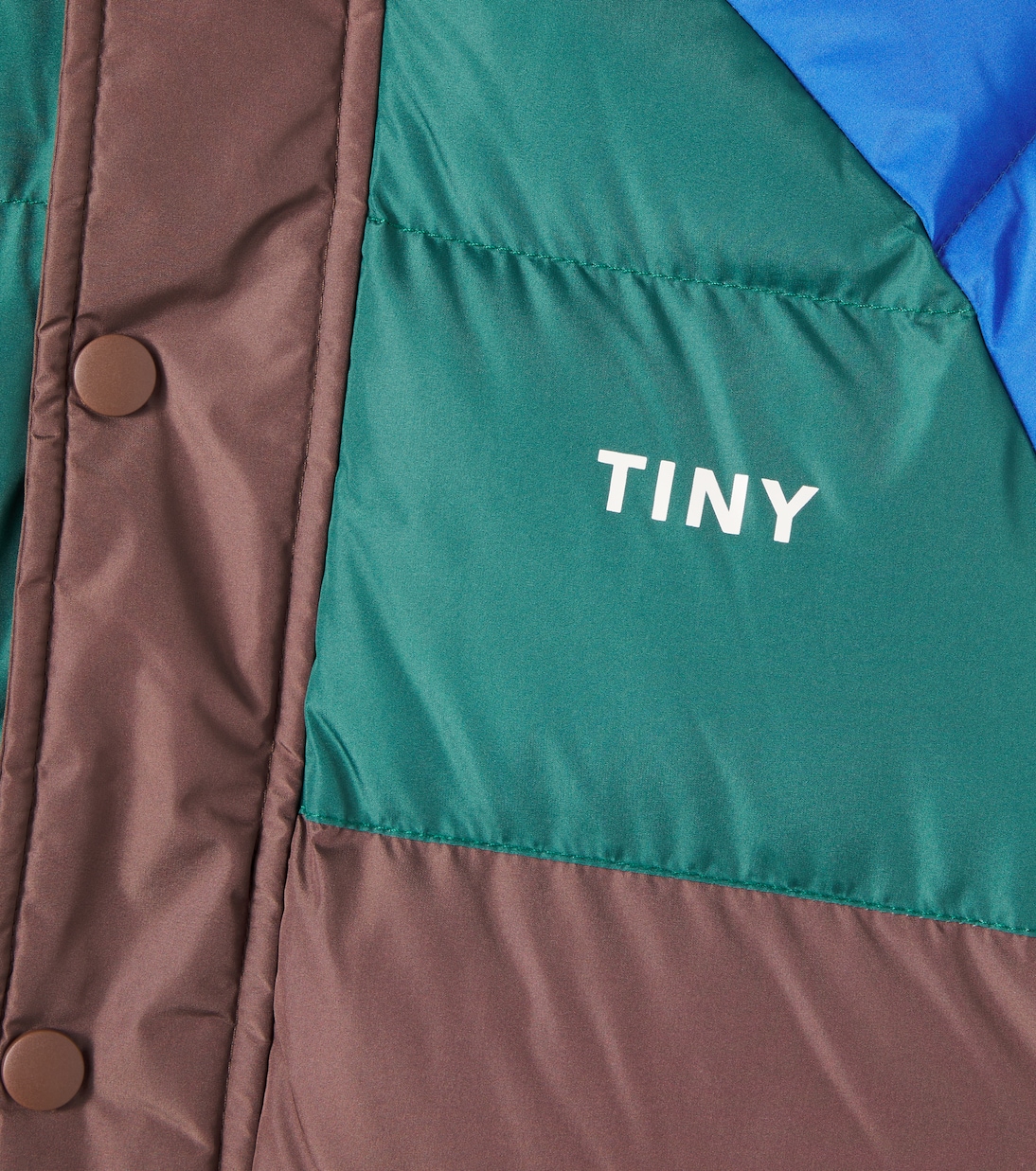 Colorblocked coat  | Tinycottons