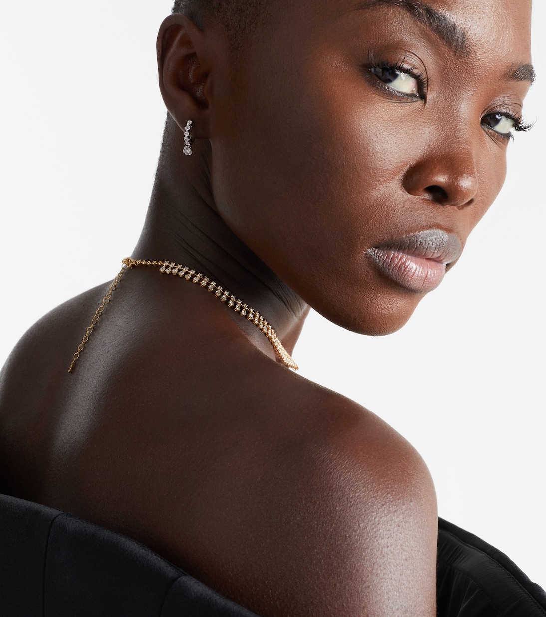 Ohrringe Melrose aus 18kt Weißgold mit Diamanten | Anita Ko