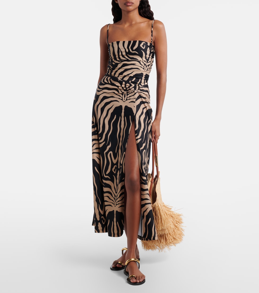 Printed midi skirt | Johanna Ortiz