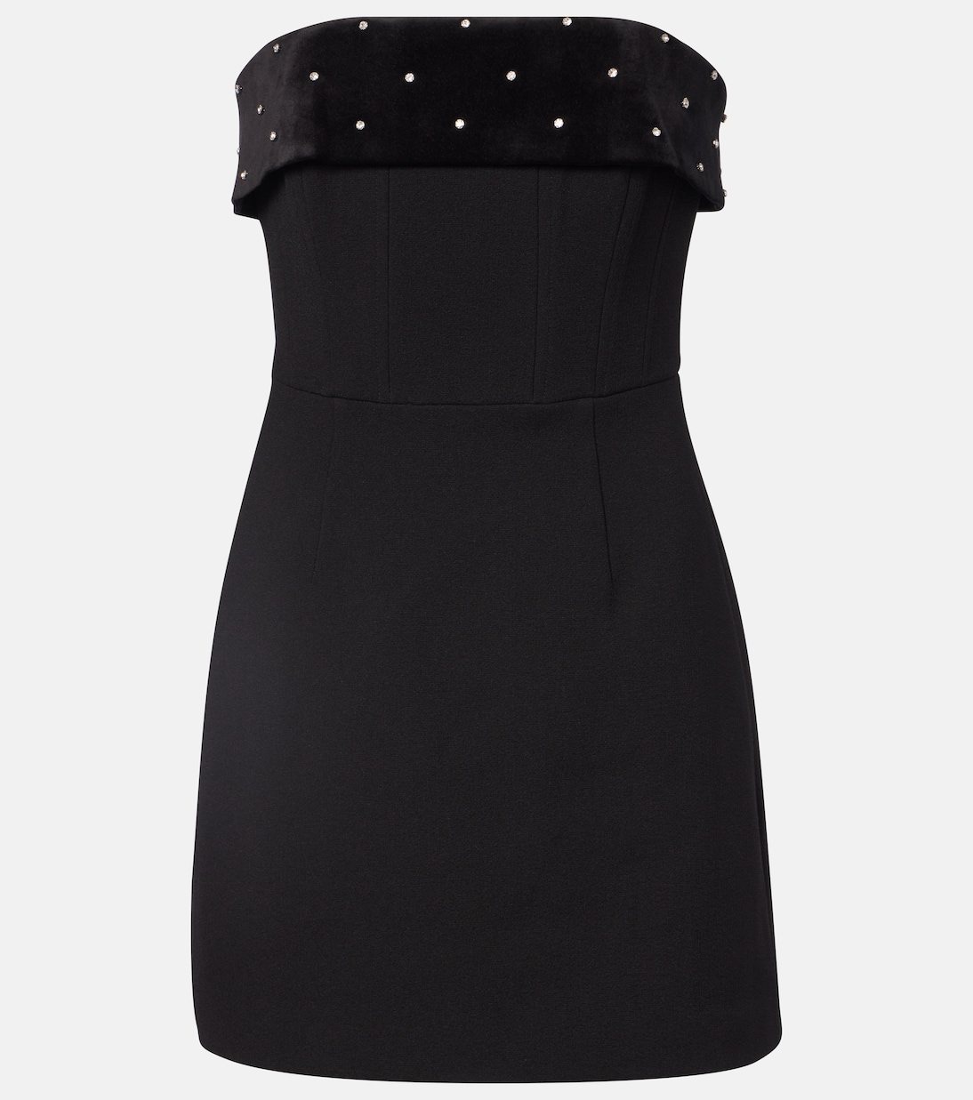 Embellished strapless minidress  | Rebecca Vallance