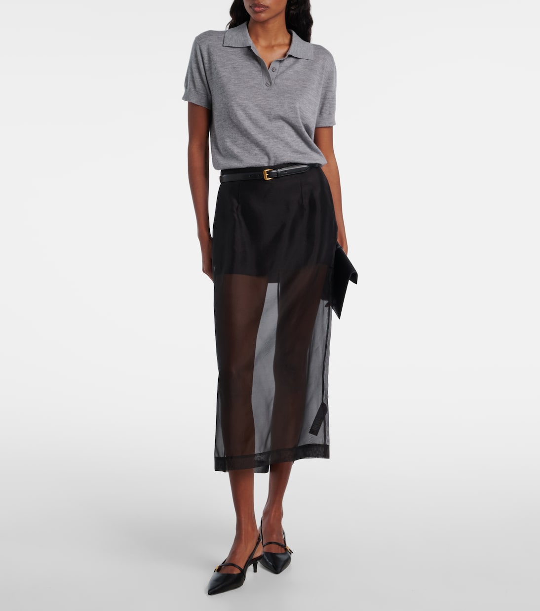 Escarpins Double-T en cuir | Tory Burch