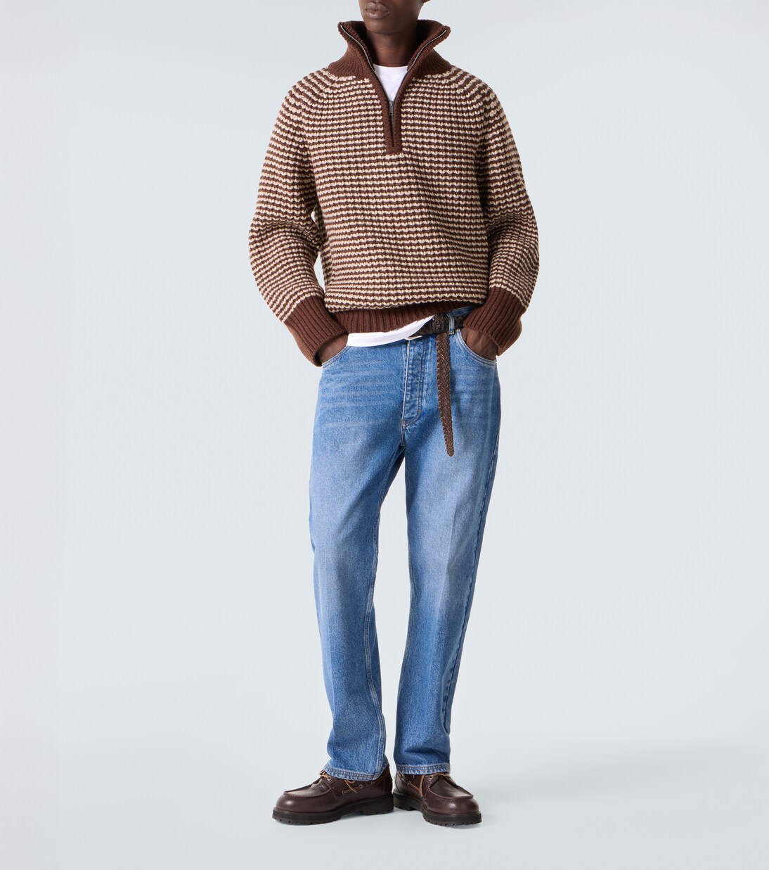 x Aaron Levine Bristol virgin wool sweater | Studio Nicholson